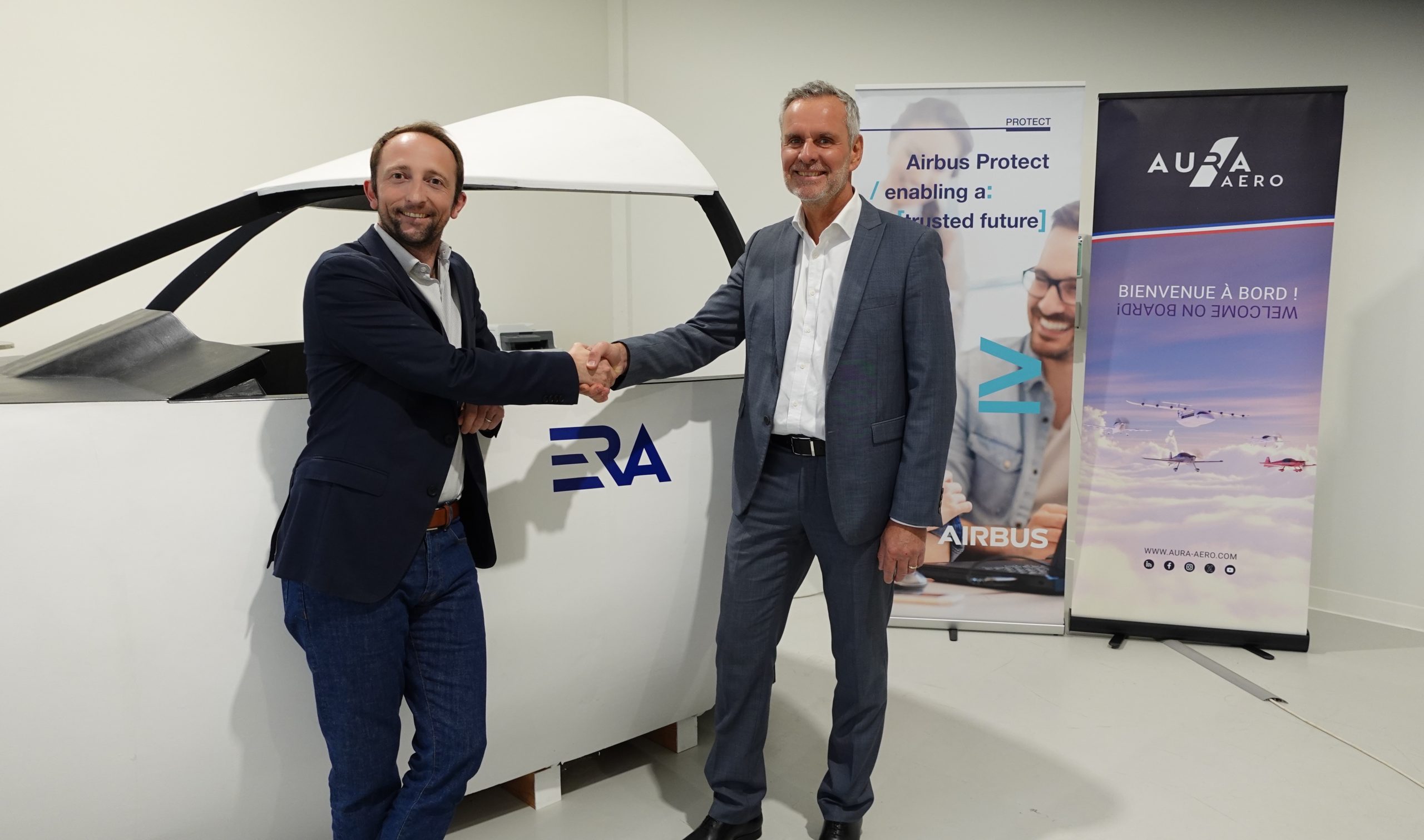 AURA AERO and Airbus Protect sign cooperation agreement in view of the ...